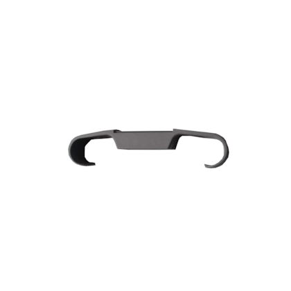 PRENDEDOR CORTINA CINZA DUPLO G7/G6  68330032 001349 001505