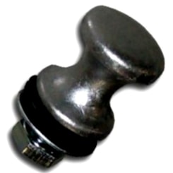 PUXADOR  DE ALUMINIO DO VIDRO 01 FURO 119010