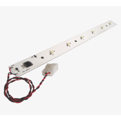 REGUA 6 LEDS 12VCC 40x3 C/CHICOTE CONECTOR APLICAÇÃO CAIO APACHE VIP BLS0027