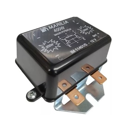 RELE DUPLO DO FAROL UNIVERSAL 40A 12V 400W IM11401