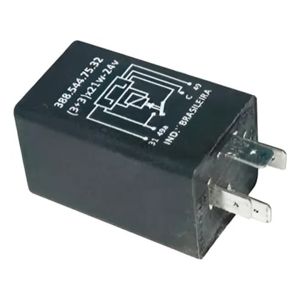 RELE PISCA MBB LAMPADA 3+3 21 WTS 24VCC  4 TERMINAL S/SUPORTE 3885447532 9795440332