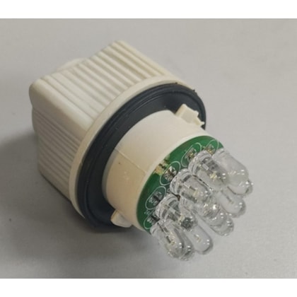 SOQUETE LED 01 POLO BRANCO 24VCC 10091005