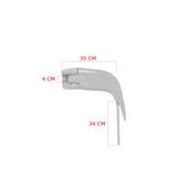 SUPORTE ESPELHO RETROVISOR LD BUSSCAR PLUS URBANO AL100 SUPORTE ESPELHO RETROVISOR LD BUSSCAR PLUS URBANO AL100