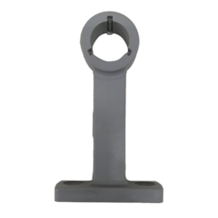 Suporte Tubo Balaústre Cinza Claro 156mm
