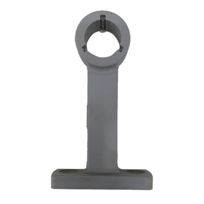 Suporte Tubo Balaústre Cinza Claro 156mm
