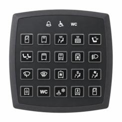 Teclado Multiplex Marcarello Rodoviário 20 Teclas