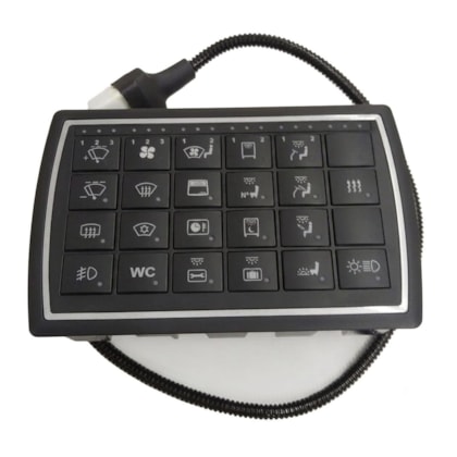TECLADO MULTIPLEX PAINEL 24 TECLAS MARCOPOLO 10931886 