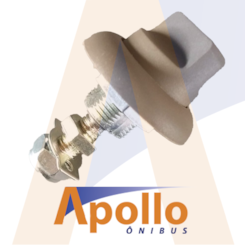 TRINCO TAMPA PORTA FUSIVEL COMIL SVELTO/MASCARELLO CINZA 331626