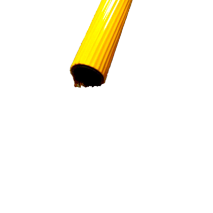 TUBO BALAUSTRE ACO ENCPSULADO AMARELO FRISADO TATIL 32MM BR COM 3000MM 266155