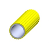 TUBO BALAUSTRE REDONDO ESTRIADO AMARELO CANARIO Ø32MM1 X1/4 6MTS CVOP000008 TUBO BALAUSTRE REDONDO ESTRIADO AMARELO CANARIO Ø32MM1 X1/4 6MTS CVOP000008