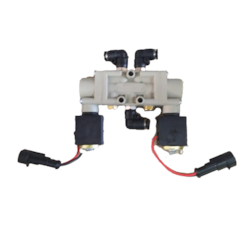 VALVULA 5/2 VIAS DUPLO SOLENOIDE C/CONECTORES 101652