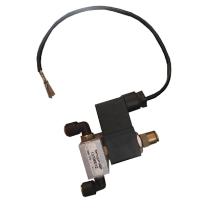 VALVULA MINI SOLENOIDE 3/2VIAS X 1/8 24VCC C/CHICOTE E CONEXAO KM54