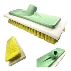 Vassoura Lavar Escova 380220 Cepa Plástica Grande 28cm Ônibus Caminhão