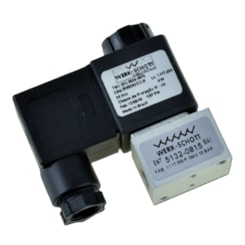 VAVULA MINI SOLENOIDE 3/2 X 1/8 24VCC C/CHICOTE 91400042001