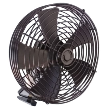 Ventilador Motorista 12V Grande 229mm Ônibus